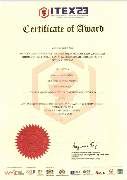 Sertifikat: Silver Medal